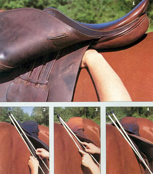 Doe het zelf zadelcheck